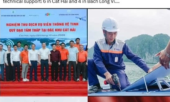 Tỷ ph&uacute; Elon Musk quan t&acirc;m đến Internet vệ tinh tại Hải Ph&ograve;ng