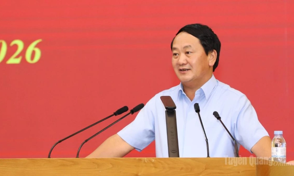Triển khai nhiệm vụ cuối năm phải gắn với tr&aacute;ch nhiệm kiểm tra, đ&ocirc;n đốc, r&otilde; người, r&otilde; việc, r&otilde; kết quả