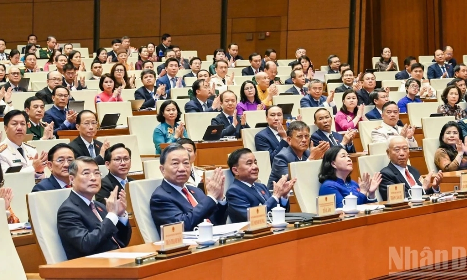 Khai mạc trọng thể Kỳ họp thứ hai, Quốc hội kh&oacute;a XVI