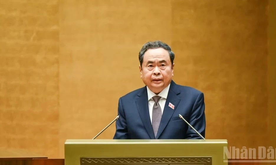 Ph&aacute;t biểu khai mạc Kỳ họp thứ hai, Quốc hội kh&oacute;a XVI của Chủ tịch Quốc hội Trần Thanh Mẫn
