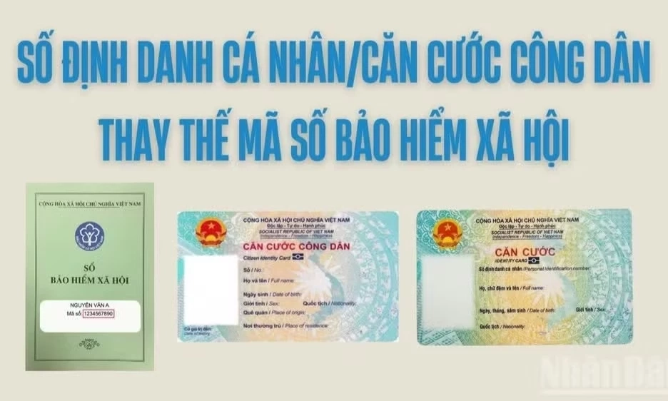 Chuyển đổi th&agrave;nh c&ocirc;ng cho hơn 101 triệu người từ m&atilde; số bảo hiểm x&atilde; hội sang số định danh c&aacute; nh&acirc;n, căn cước c&ocirc;ng d&acirc;n