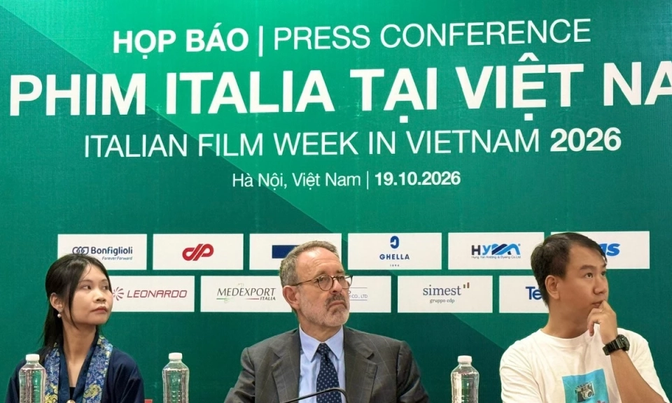 Tuần phim Italia 2026 mở rộng cơ hội giao lưu điện ảnh tại Việt Nam