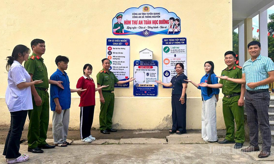 Hiệu quả m&ocirc; h&igrave;nh &ldquo;H&ograve;m thư an to&agrave;n học đường&rdquo;