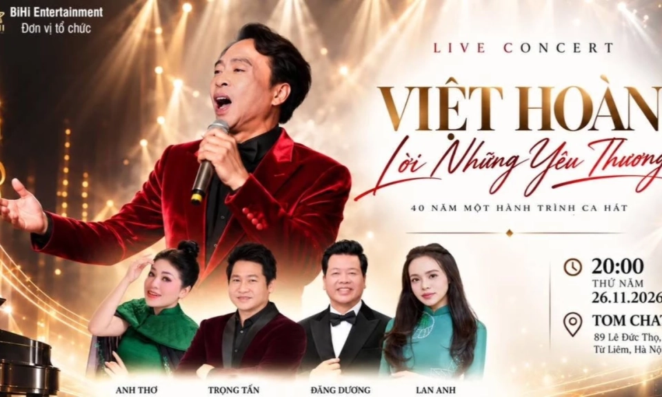 NSƯT Việt Ho&agrave;n h&eacute; lộ tiết mục tri &acirc;n NSND L&ecirc; Dung trong live concert kỷ niệm 40 năm ca h&aacute;t