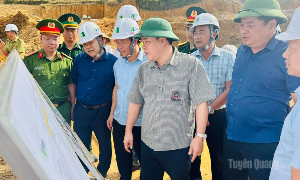 Đẩy nhanh tiến độ thi c&ocirc;ng, đảm bảo chất lượng Dự &aacute;n x&acirc;y dựng Trường PTNT li&ecirc;n cấp TH&THCS x&atilde; Lũng C&uacute; v&agrave; x&atilde; Thắng Mố