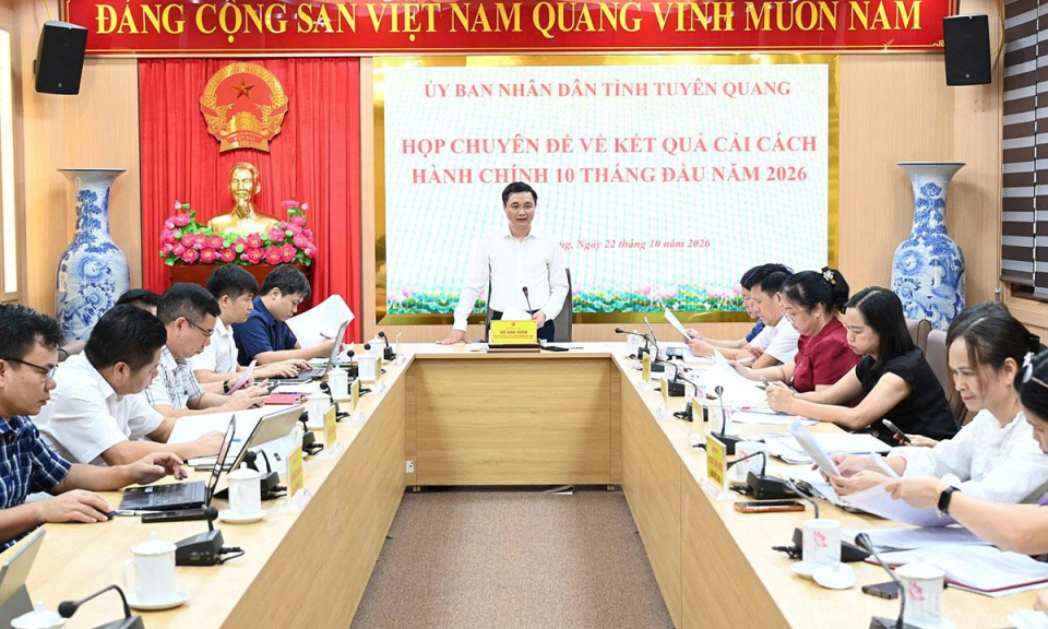 Đẩy mạnh cải c&aacute;ch h&agrave;nh ch&iacute;nh, phấn đấu ho&agrave;n th&agrave;nh cao nhất c&aacute;c mục ti&ecirc;u năm 2026
