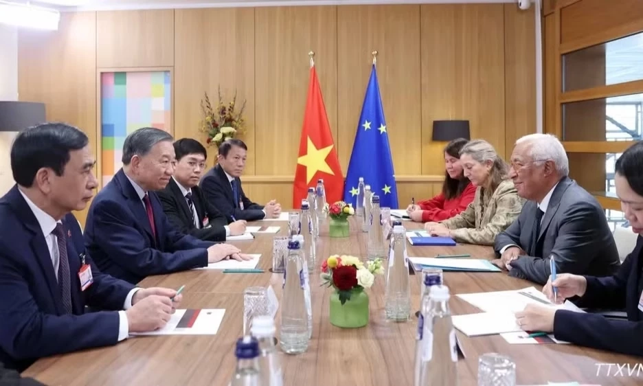 Th&ocirc;ng c&aacute;o B&aacute;o ch&iacute; về chuyến thăm ch&iacute;nh thức Li&ecirc;n minh ch&acirc;u &Acirc;u của Tổng B&iacute; thư Ban Chấp h&agrave;nh Trung ương Đảng Cộng sản Việt Nam, Chủ tịch nước Cộng h&ograve;a x&atilde; hội chủ nghĩa Việt Nam T&ocirc; L&acirc;m