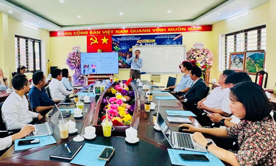 Chương tr&igrave;nh C&agrave; ph&ecirc; Khởi nghiệp: Ph&aacute;t triển thị trường n&ocirc;ng sản v&agrave; ứng dụng AI trong kinh doanh