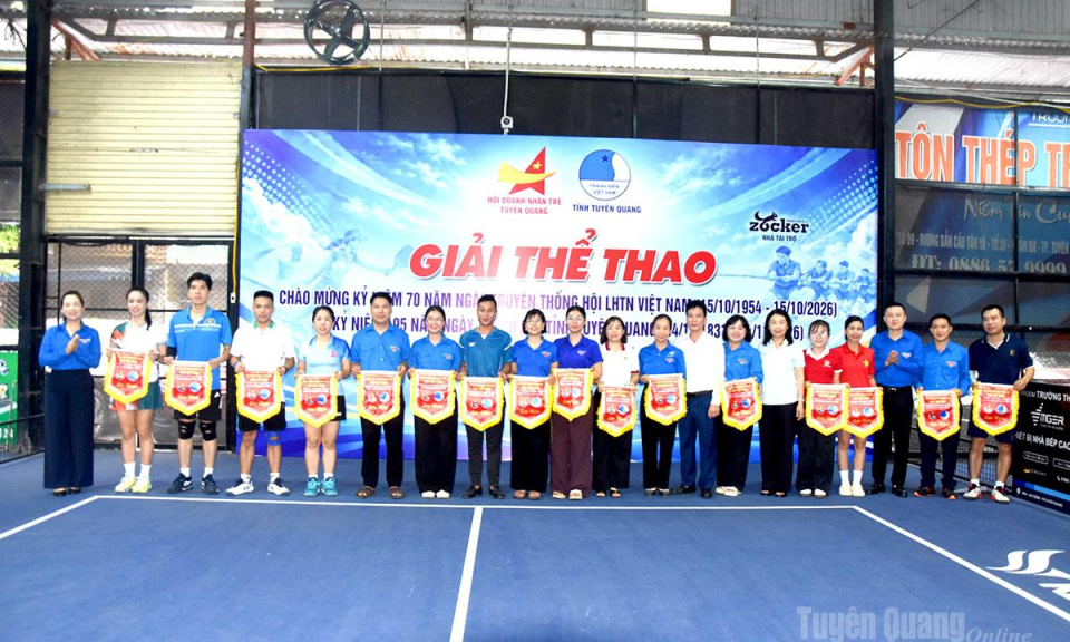 Hơn 200 vận động vi&ecirc;n tham gia Giải thể thao thanh ni&ecirc;n tỉnh Tuy&ecirc;n Quang