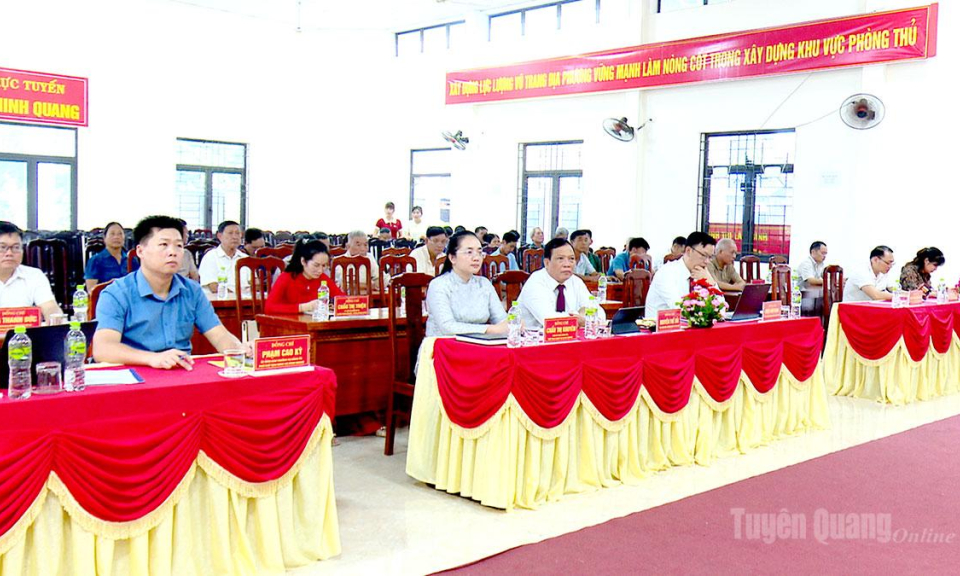 Minh Quang tổng kết c&ocirc;ng t&aacute;c người c&oacute; uy t&iacute;n trong v&ugrave;ng đồng b&agrave;o d&acirc;n tộc thiểu số giai đoạn 2021&ndash;2025