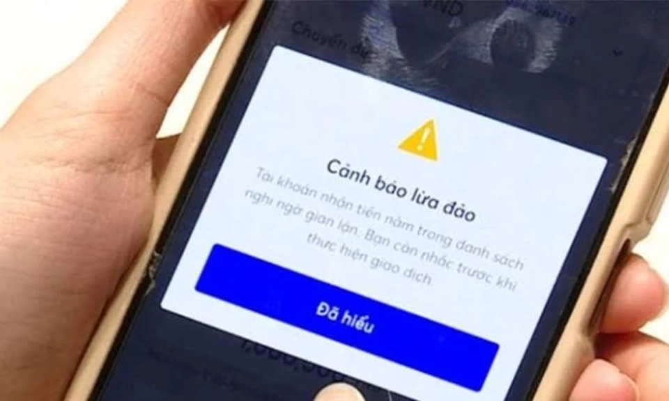 Hệ thống cảnh b&aacute;o gian lận ngăn chặn 7.600 tỷ đồng c&oacute; nguy cơ bị lừa đảo