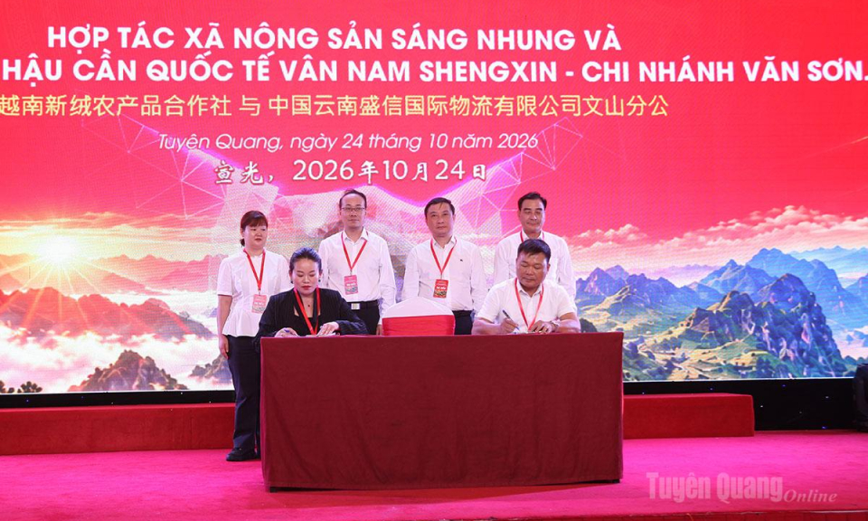 Mở rộng hợp t&aacute;c thương mại Việt &ndash; Trung năm 2026